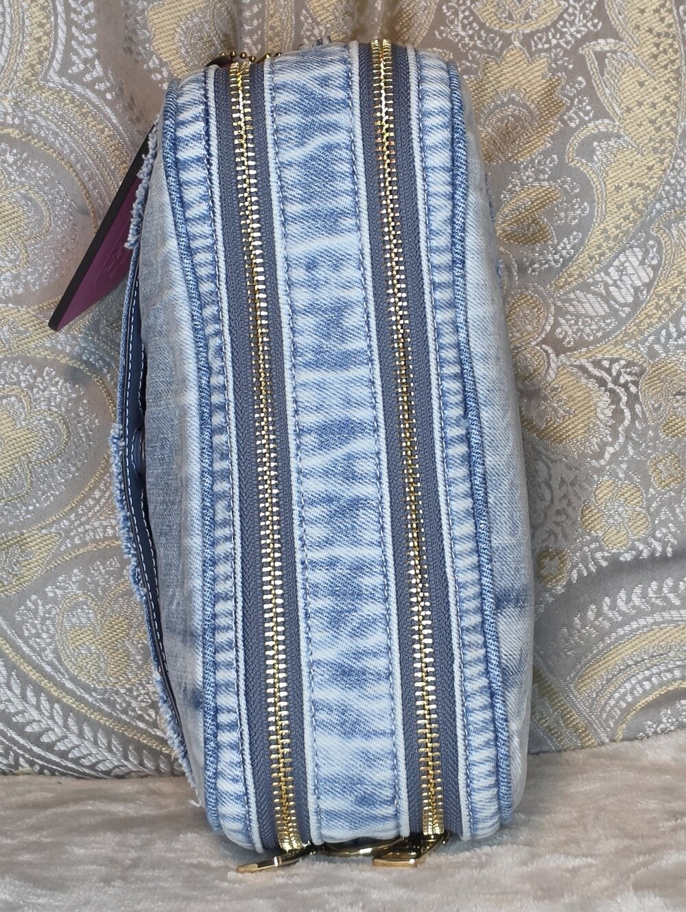 COACH DENIM CAREY BAG CEK67 - Picture 7 of 10